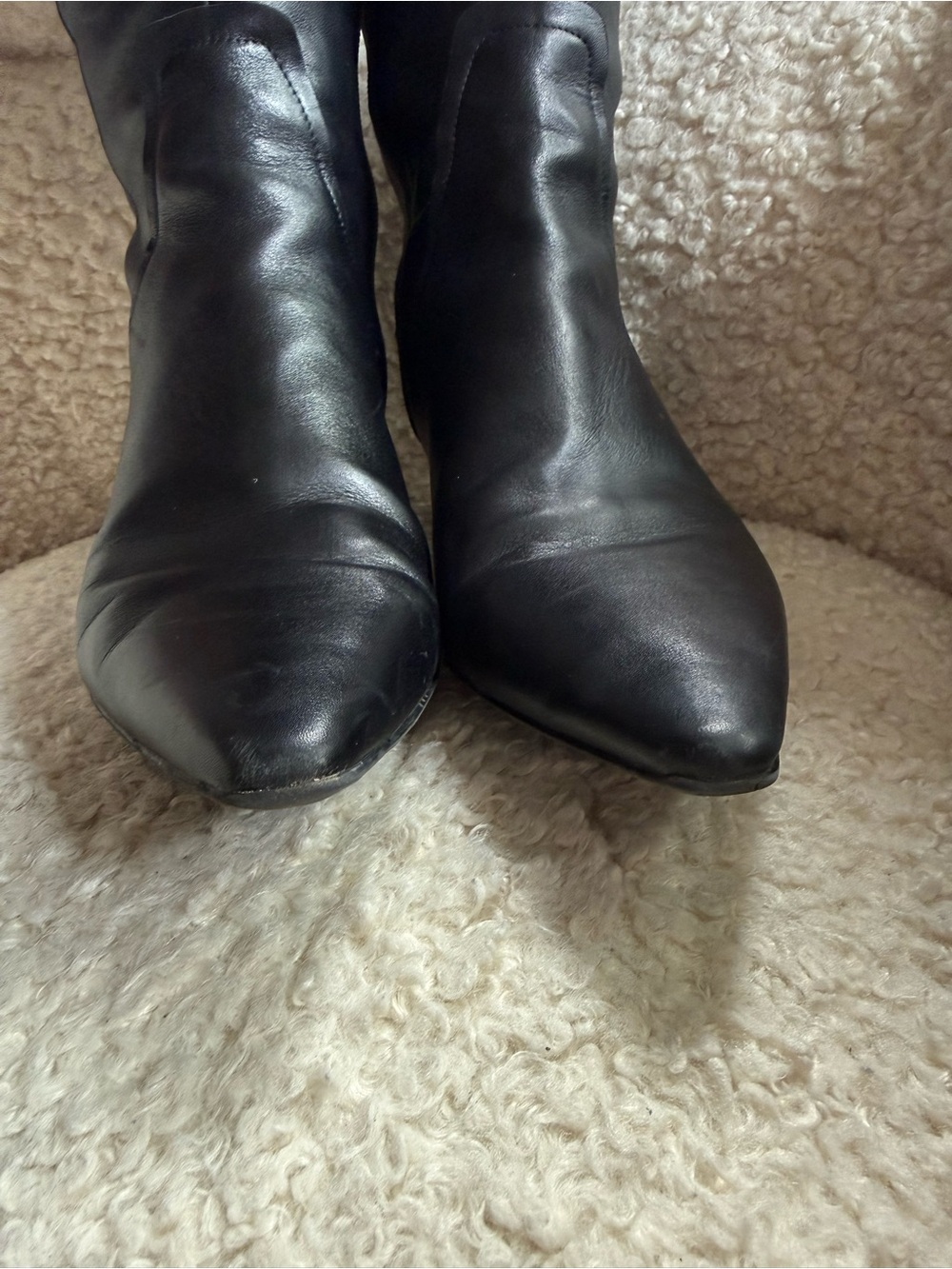 Naturalizer Deesha Knee-high Boots in Black Leather - Picture 3 of 12
